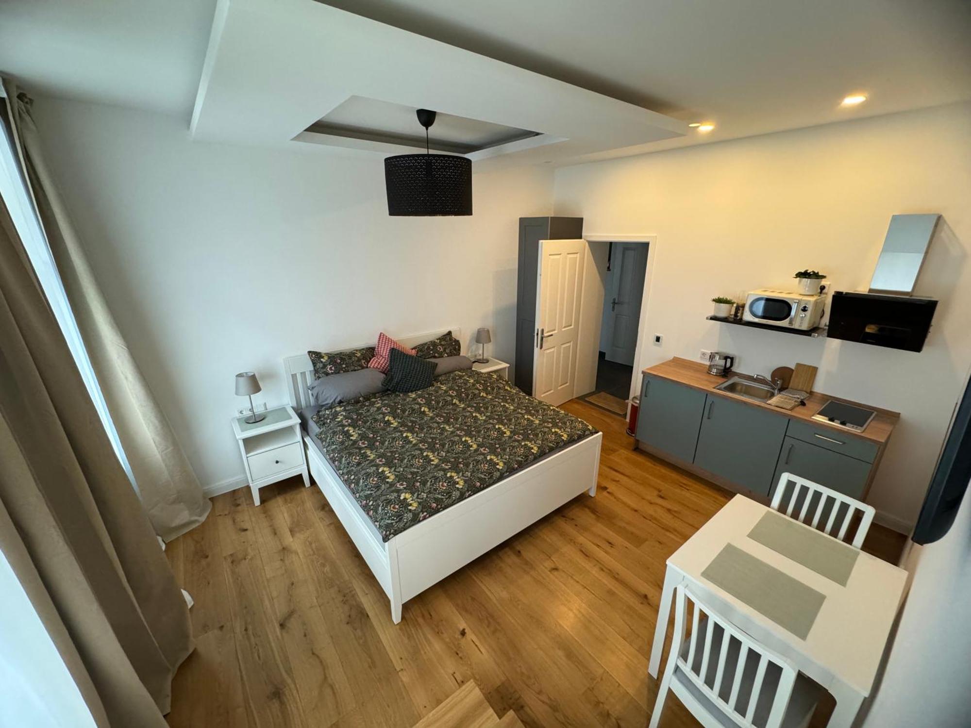 Boutique Hotel Pension Luisengruen Kueche 1Gbs Wlan Netflix Disney Magentatv ケムニッツ エクステリア 写真