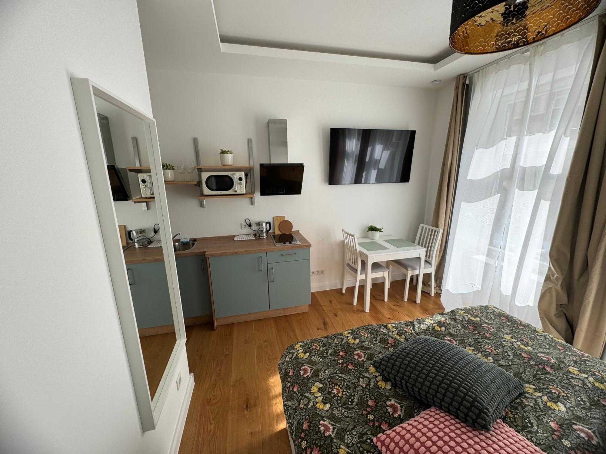 Boutique Hotel Pension Luisengruen Kueche 1Gbs Wlan Netflix Disney Magentatv ケムニッツ エクステリア 写真