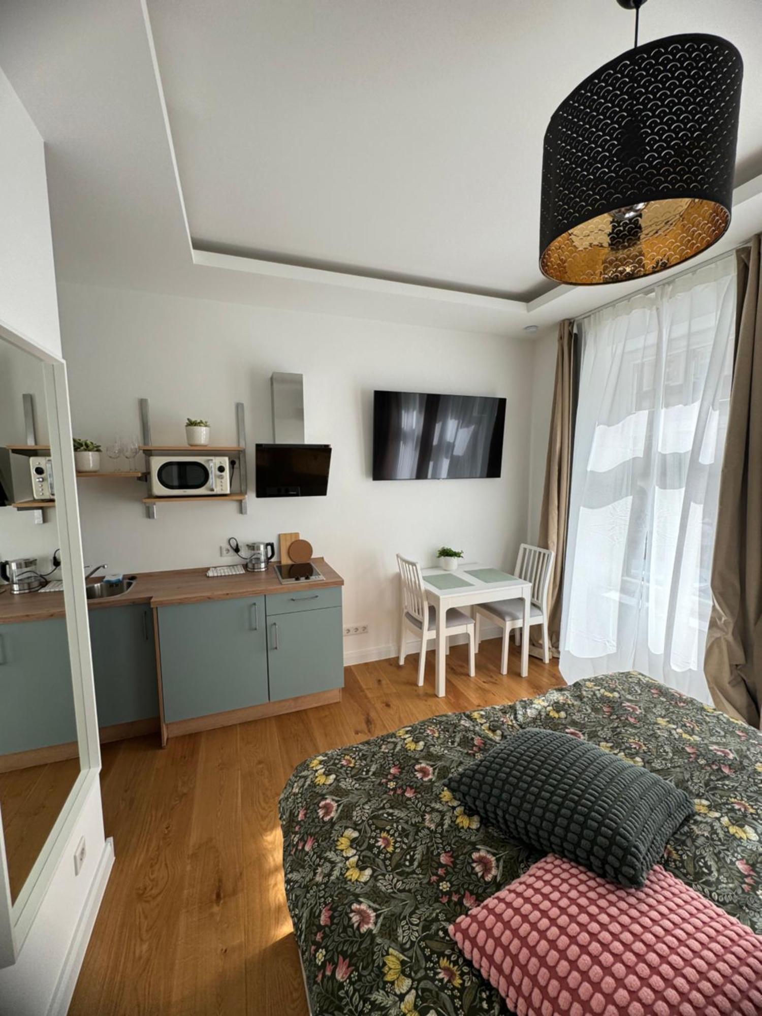 Boutique Hotel Pension Luisengruen Kueche 1Gbs Wlan Netflix Disney Magentatv ケムニッツ エクステリア 写真
